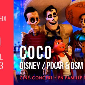 COCO ciné-concert | Mercredi 5 AVRIL 2023