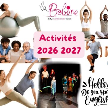 Activités 2026 2027