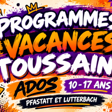 ADOS | Vacances de la Toussaint 2026 (à partir du collège)